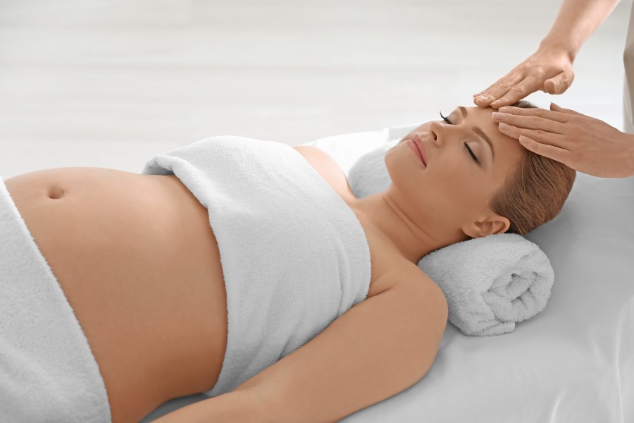 pregnancy spa package for a mom-to-be on Mother's Day